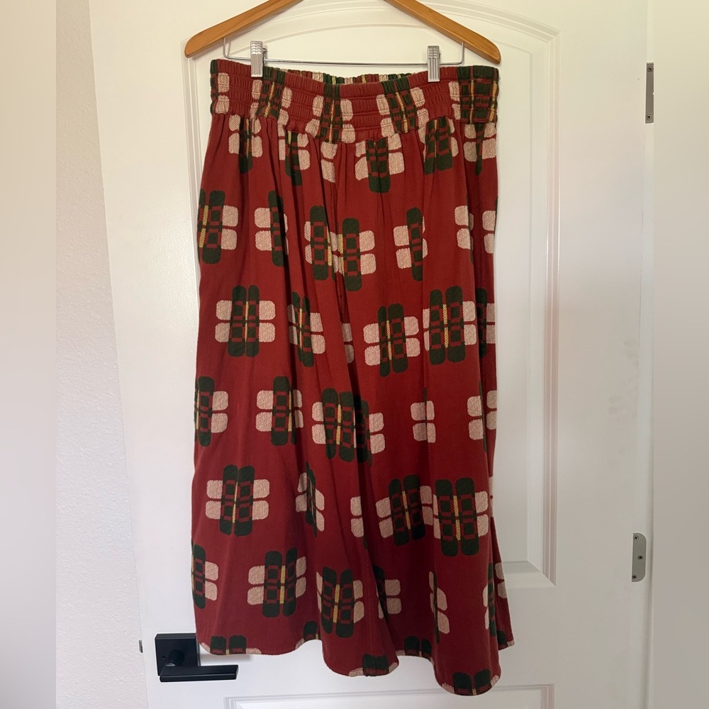 Jiggy Multicolor Patterned Skirt